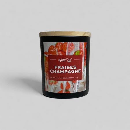 éclabousser  très odorante  soja  santé  puissant  puissance  parfum envoûtant  odeur festive  note sucré  fruités  fraise sucrées  fraise champagne  fragrance  envoûtant  enveloppera  chandelle  champagne  candle  bougie  arômes  8 oz  12 oz