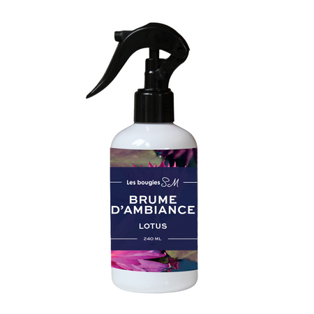brume ambiance  ,mist , brume , ambiante , bougies sm, bougiessm, 240 ml, pouch , vaporisateur